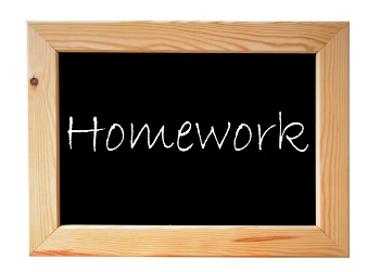 This graphic representation of "Homework" was conceived and photographed by Steve Woods of Colchester, UK. 